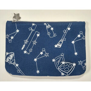 IPSY November 2016 Glam Bag Travel Sized Navy Blue And Silver (Bag Only)